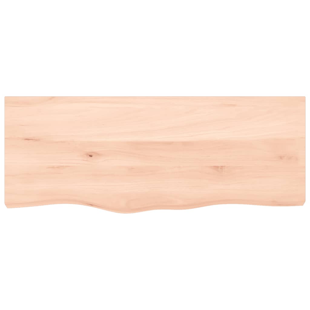 Bathroom Countertop 100x40x(2-4) cm Untreated Solid Wood