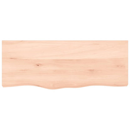 Bathroom Countertop 100x40x(2-4) cm Untreated Solid Wood