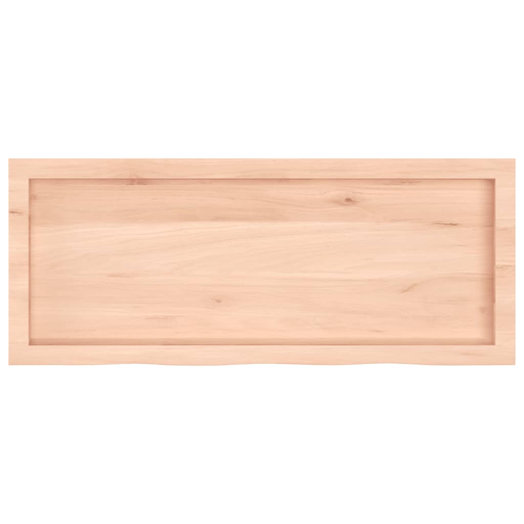 Bathroom Countertop 100x40x(2-4) cm Untreated Solid Wood