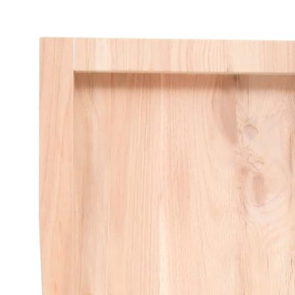 Bathroom Countertop 100x40x(2-4) cm Untreated Solid Wood