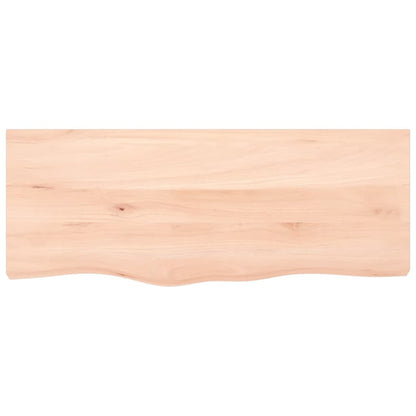 Bathroom Countertop 100x40x(2-6) cm Untreated Solid Wood