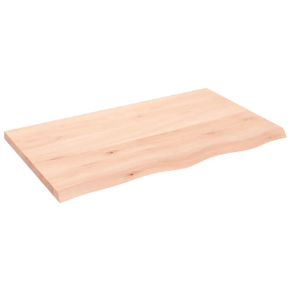 Bathroom Countertop 100x60x(2-4) cm Untreated Solid Wood
