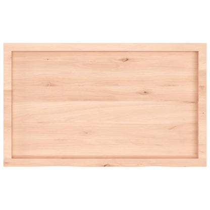 Bathroom Countertop 100x60x(2-4) cm Untreated Solid Wood