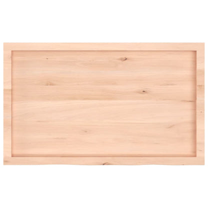 Bathroom Countertop 100x60x(2-6) cm Untreated Solid Wood