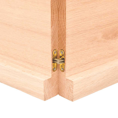 Bathroom Countertop 120x60x(2-4) cm Untreated Solid Wood