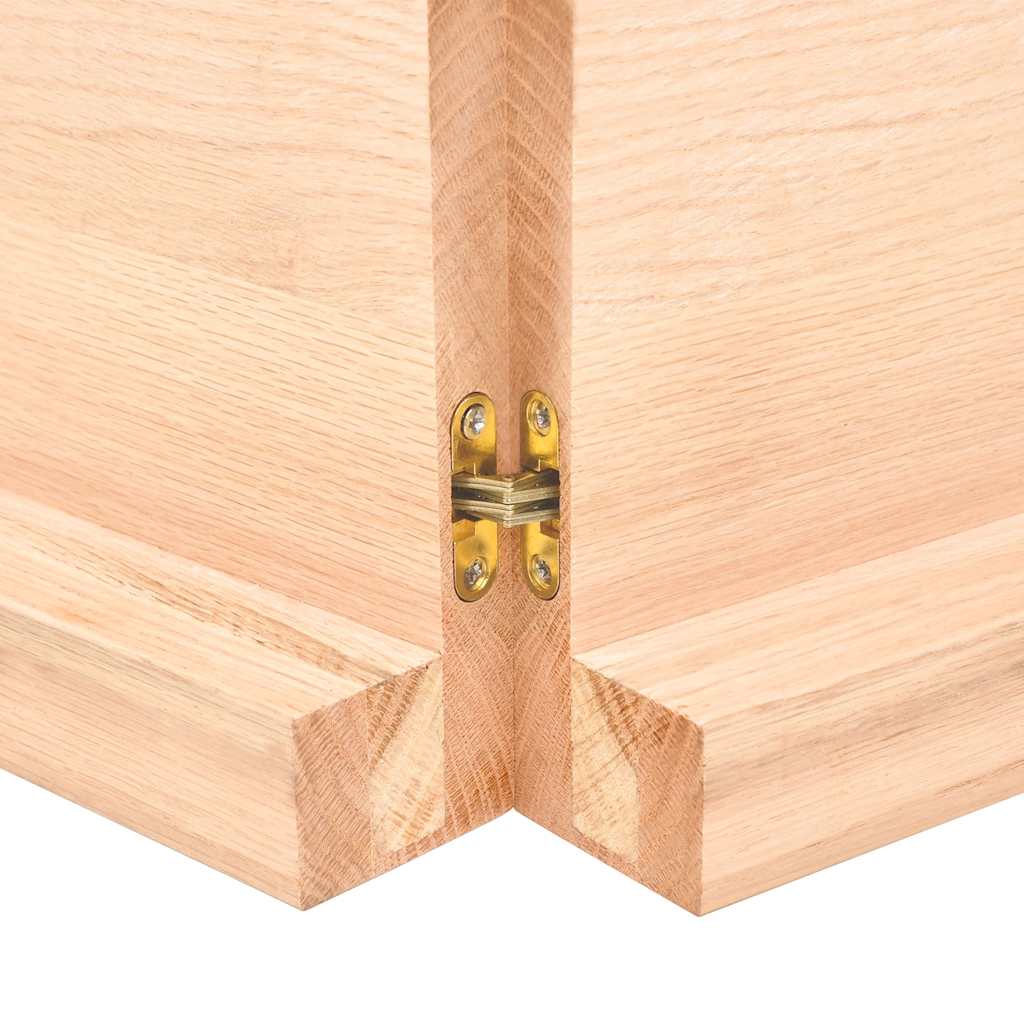 Bathroom Countertop 140x50x(2-6) cm Untreated Solid Wood