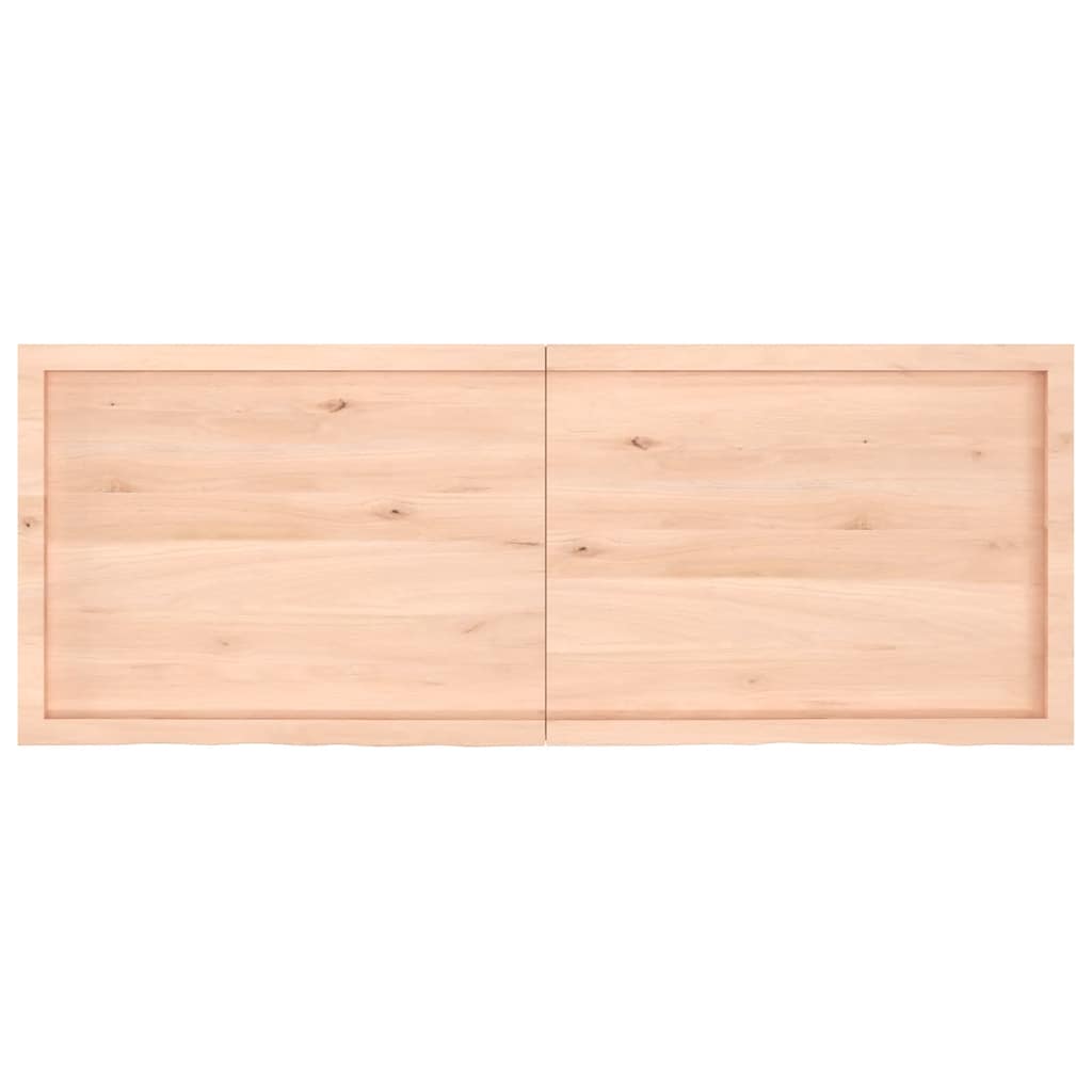 Bathroom Countertop 160x60x(2-6) cm Untreated Solid Wood