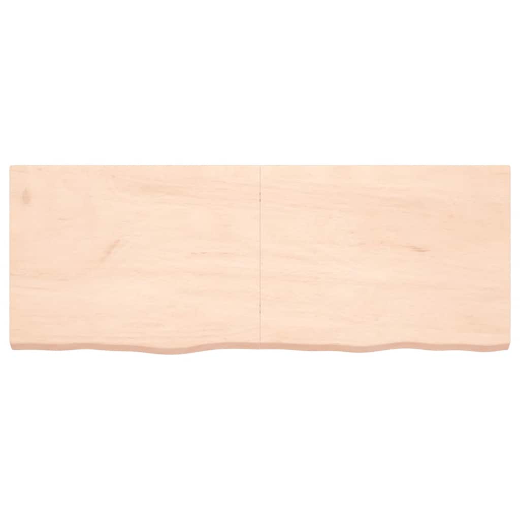Bathroom Countertop 160x60x(2-6) cm Untreated Solid Wood