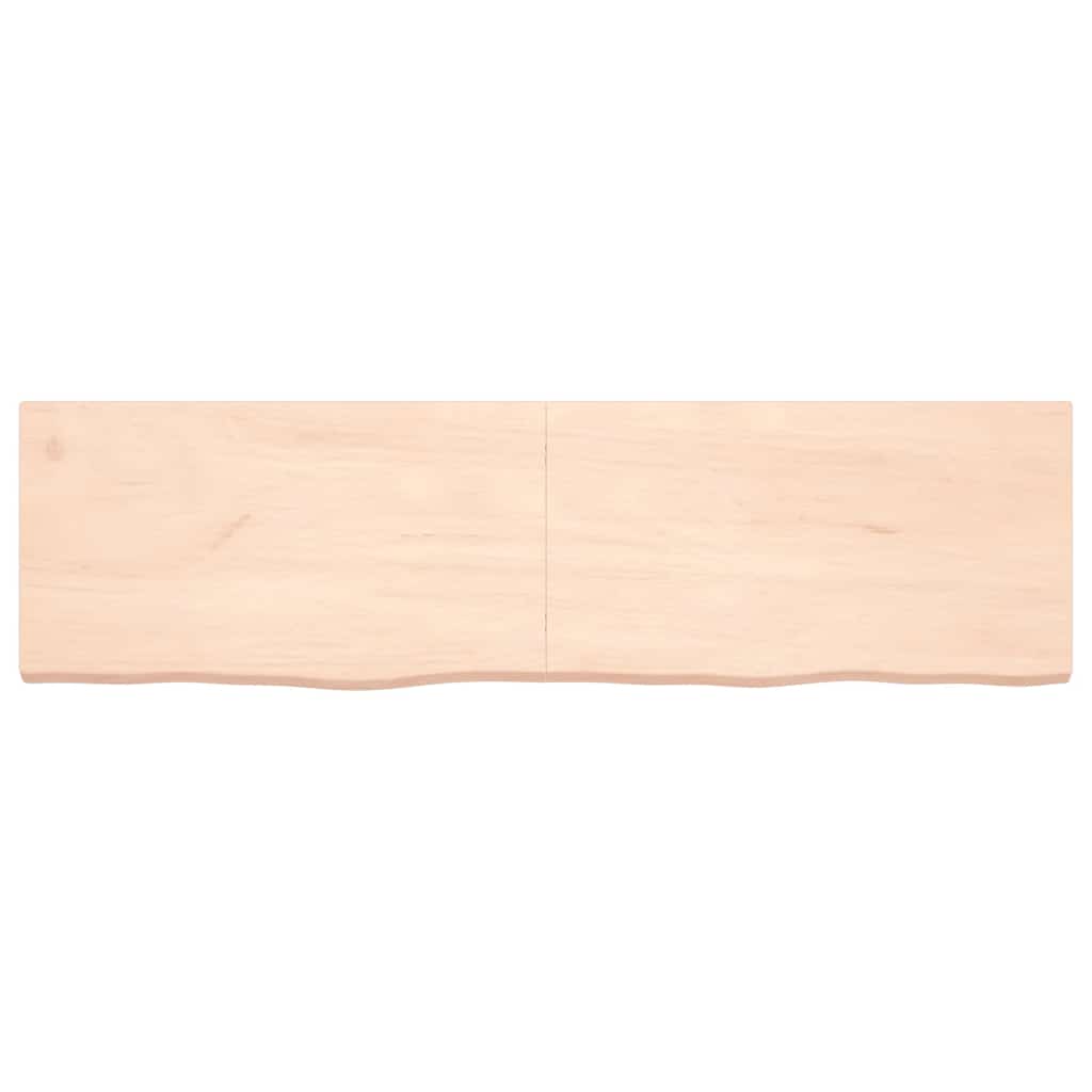 Bathroom Countertop 180x50x(2-6) cm Untreated Solid Wood