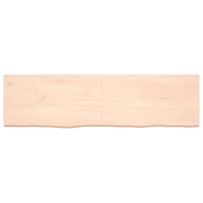 Bathroom Countertop 180x50x(2-6) cm Untreated Solid Wood