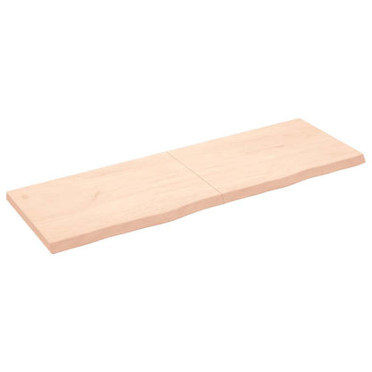 Bathroom Countertop 180x60x(2-6) cm Untreated Solid Wood