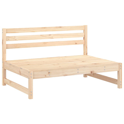 4 Piece Garden Lounge Set Solid Wood Pine