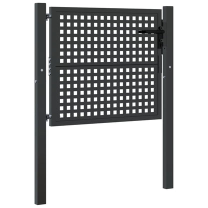 Garden Gate Anthracite 105x75 cm Steel