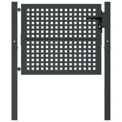 Garden Gate Anthracite 105x75 cm Steel