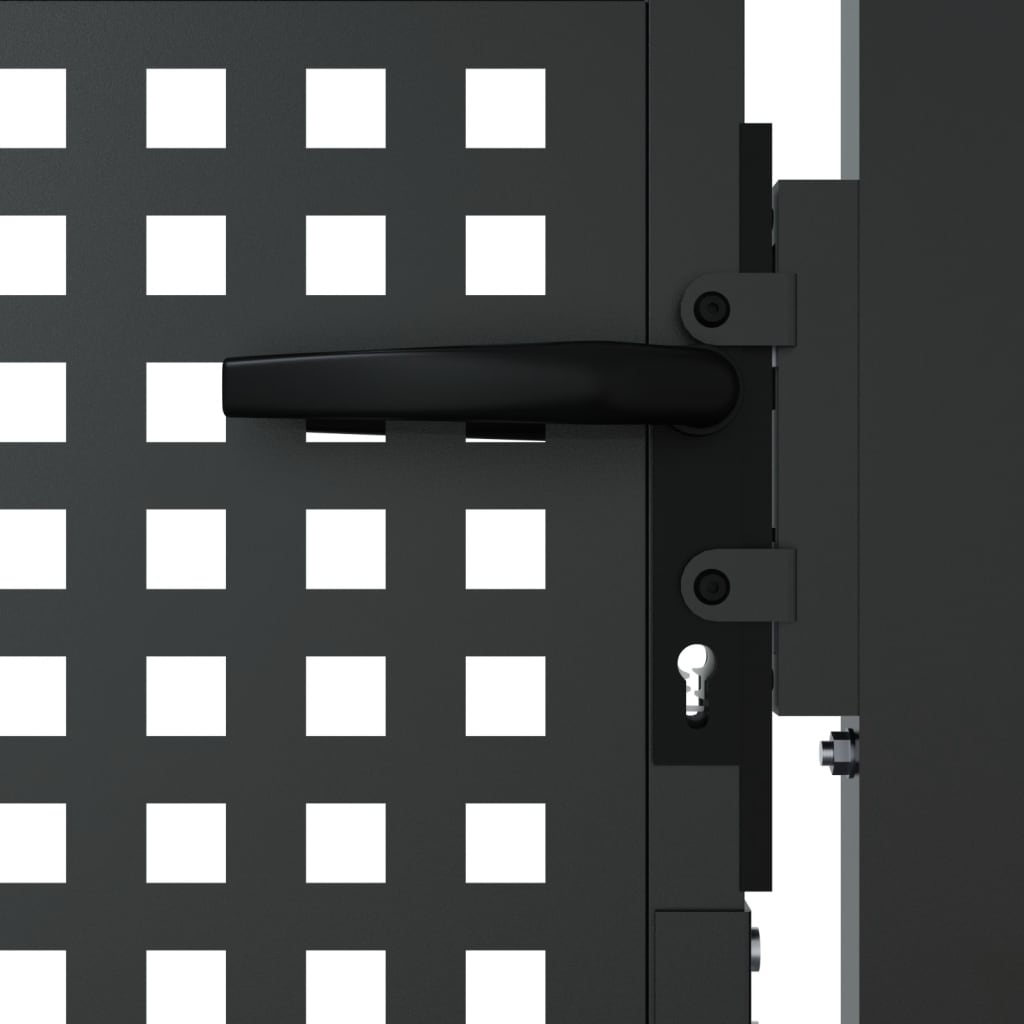 Garden Gate Anthracite 105x75 cm Steel
