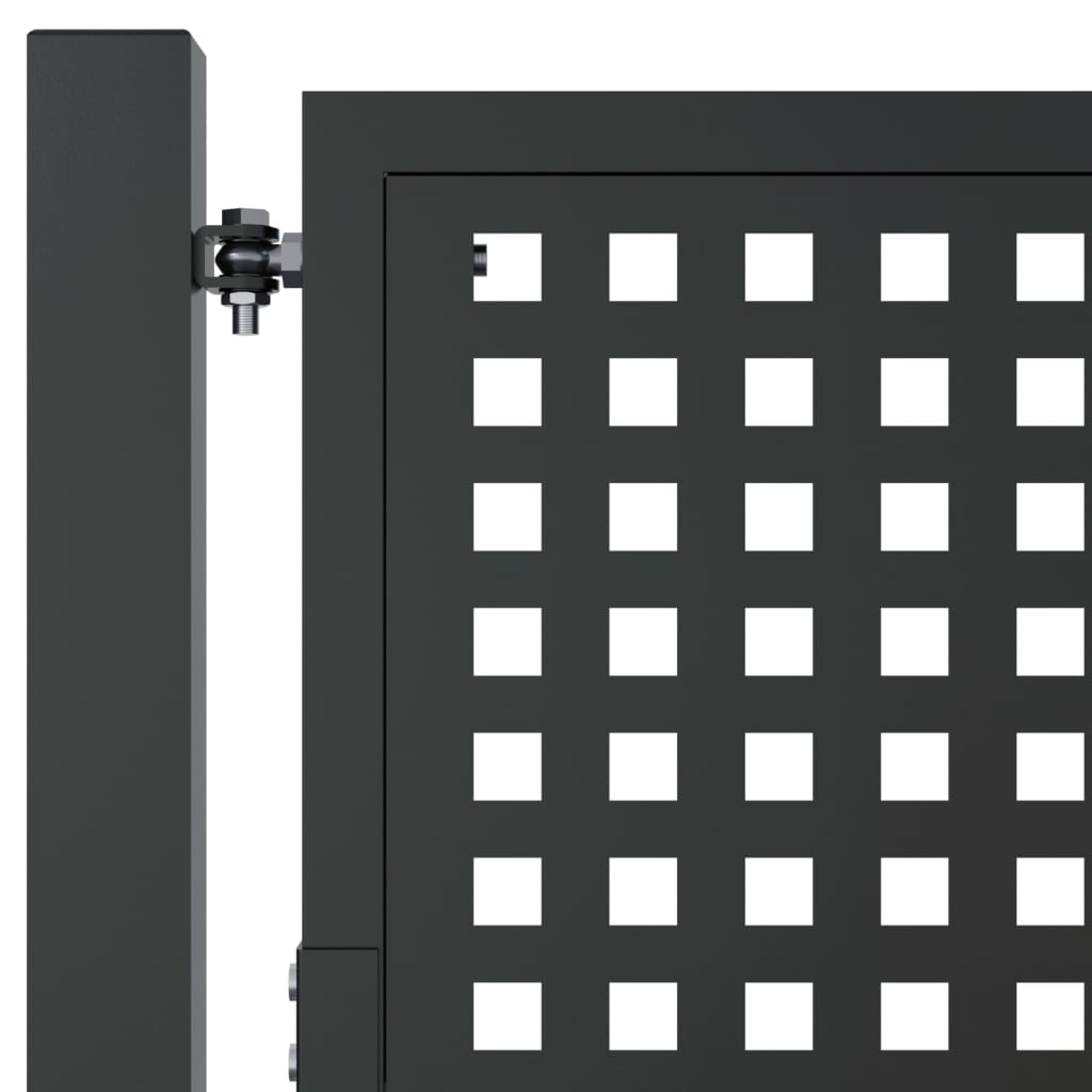 Garden Gate Anthracite 105x75 cm Steel