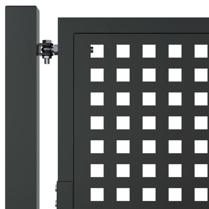 Garden Gate Anthracite 105x75 cm Steel