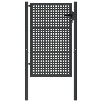 Garden Gate Anthracite 105x125 cm Steel