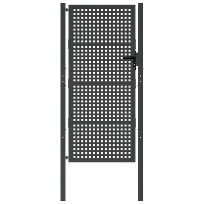 Garden Gate Anthracite 105x200 cm Steel