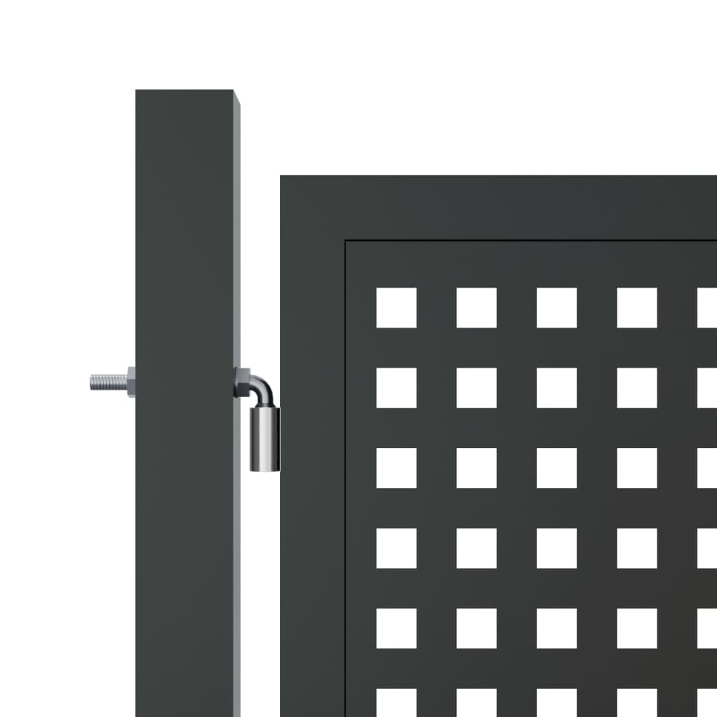Garden Gate Anthracite 300x200 cm Steel