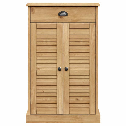 Shoe Cabinet VIGO 60x35x96 cm Solid Wood Pine