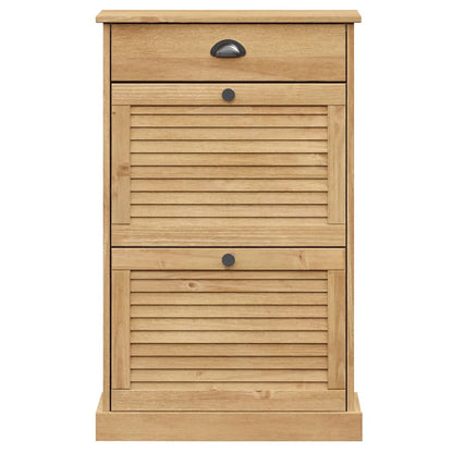 Shoe Cabinet VIGO 60x35x96 cm Solid Wood Pine