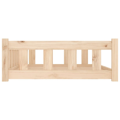 Dog Bed 105.5x75.5x28 cm Solid Wood Pine