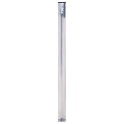 Garden Water Column 80 cm Stainless Steel Round