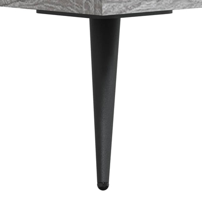 Chest of Drawers Grey Sonoma 69.5x34x90 cm Engineered Wood