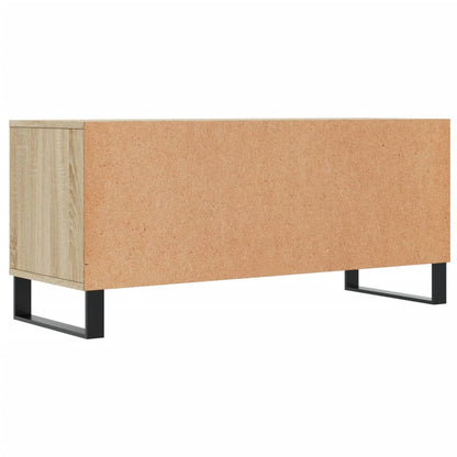 TV Cabinet Sonoma Oak 100x34.5x44.5 cm Engineered Wood