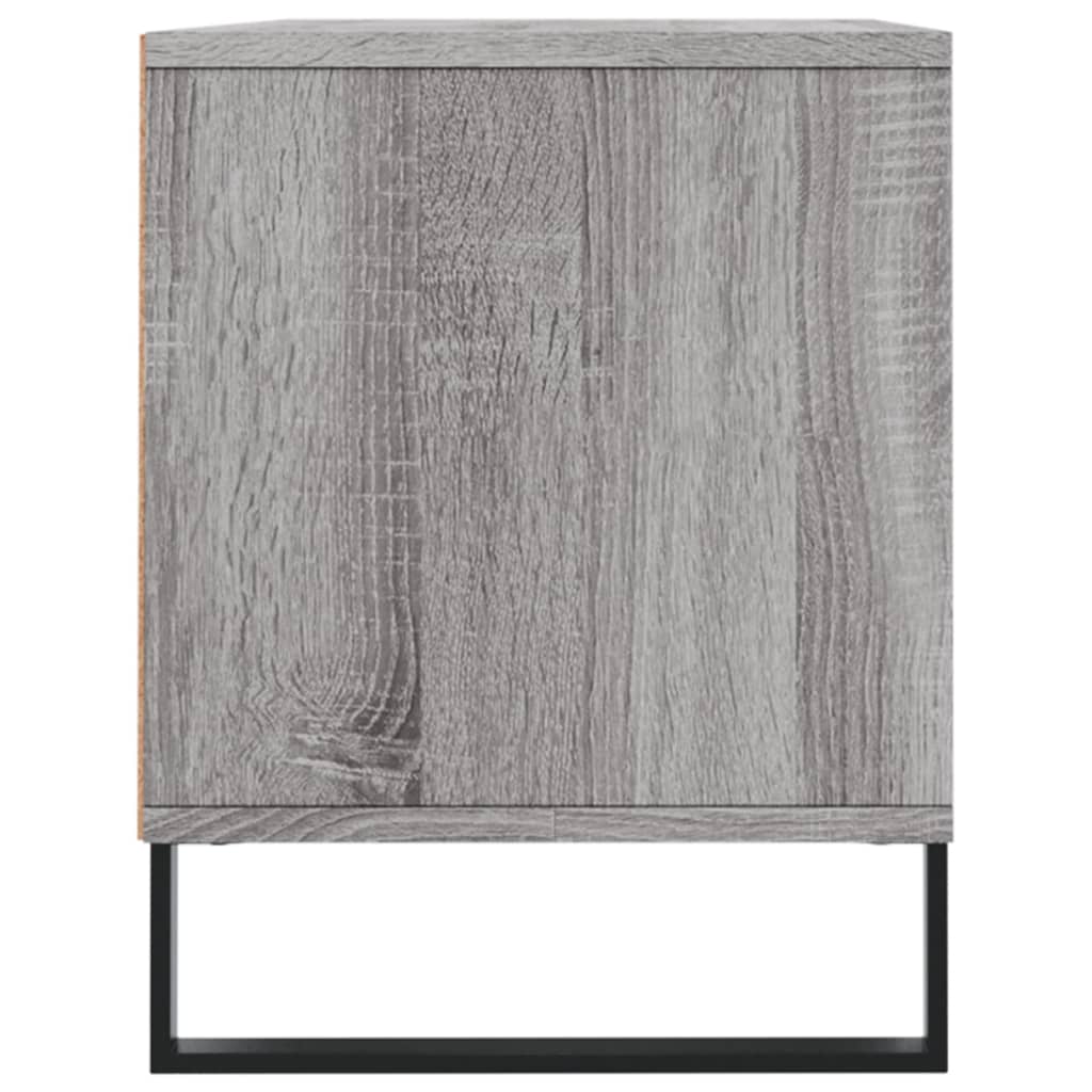 TV Cabinet Grey Sonoma 100x34.5x44.5 cm Engineered Wood