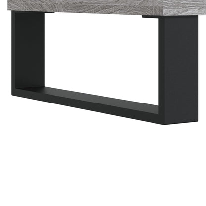 TV Cabinet Grey Sonoma 100x34.5x44.5 cm Engineered Wood
