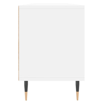 TV Cabinet White 150x30x44.5 cm Engineered Wood