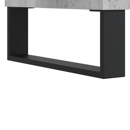 TV Cabinet Concrete Grey 150x30x44.5 cm Engineered Wood