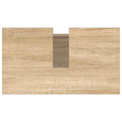 Bathroom Cabinet Sonoma Oak 58x33x60 cm Engineered Wood