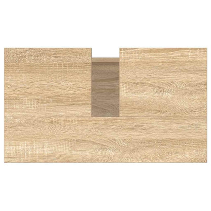 Bathroom Cabinet Sonoma Oak 58x33x60 cm Engineered Wood