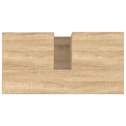 Bathroom Cabinet Sonoma Oak 65x33x60 cm Engineered Wood