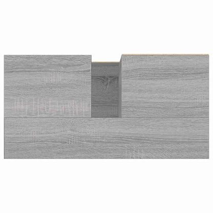 Bathroom Cabinet Grey Sonoma 65x33x60 cm Engineered Wood