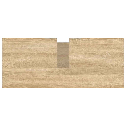Bathroom Cabinet Sonoma Oak 80x33x60 cm Engineered Wood