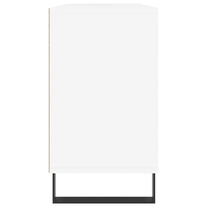 Bathroom Cabinet White 80x33x60 cm Engineered Wood