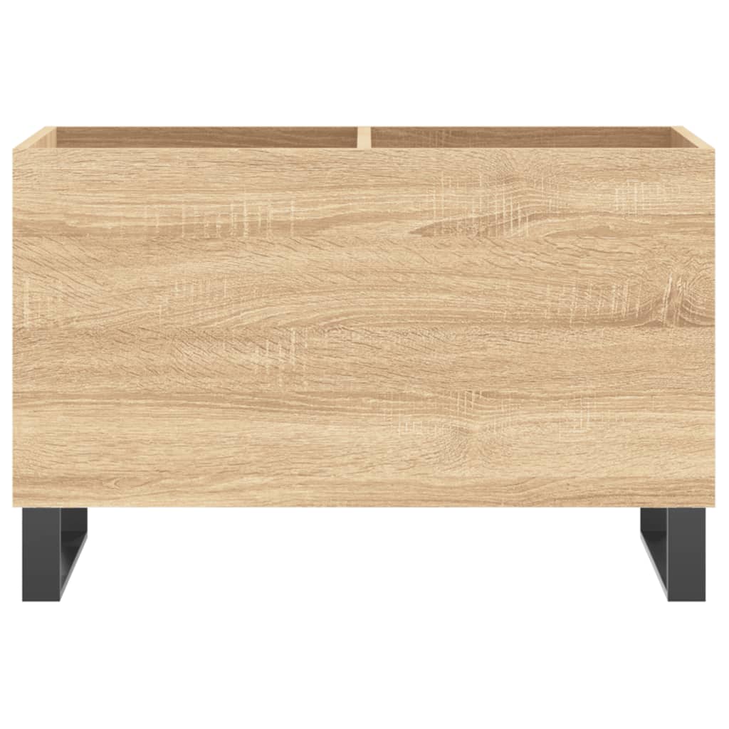 Record Cabinet Sonoma Oak 74.5x38x48 cm Engineered Wood