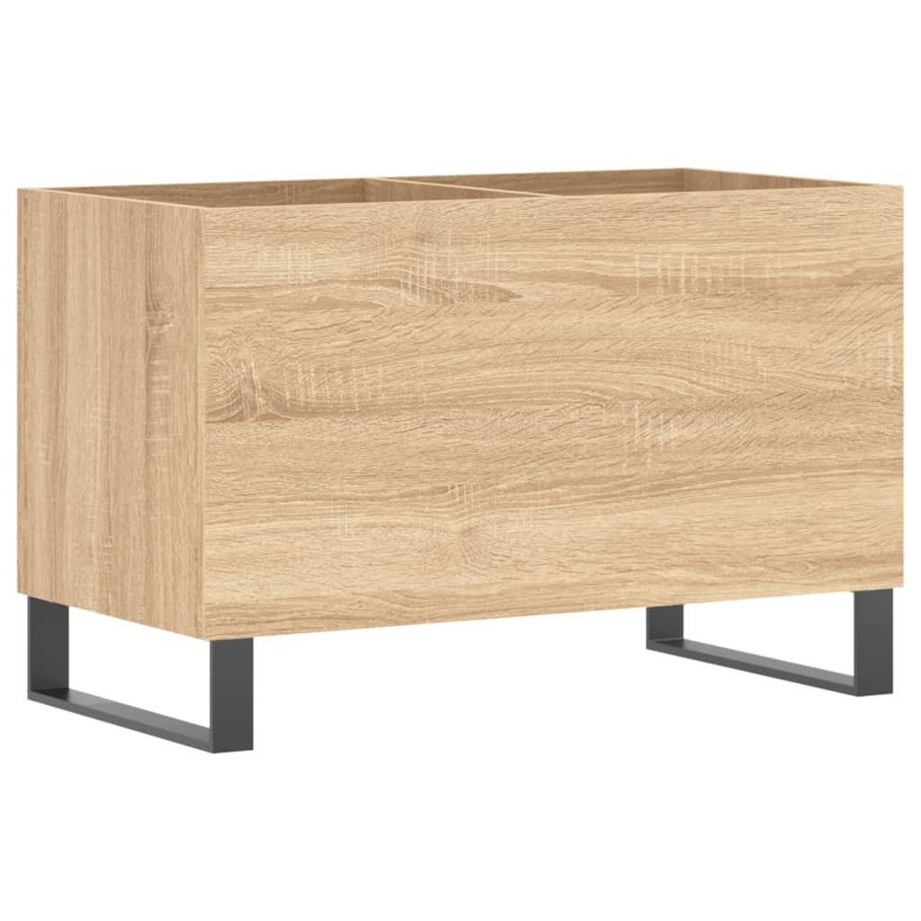 Record Cabinet Sonoma Oak 74.5x38x48 cm Engineered Wood