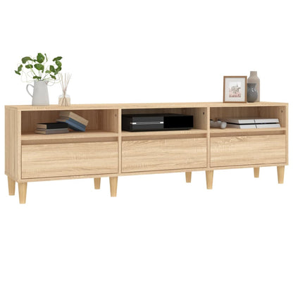 TV Cabinet Sonoma Oak 150x30x44.5 cm Engineered Wood