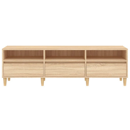 TV Cabinet Sonoma Oak 150x30x44.5 cm Engineered Wood