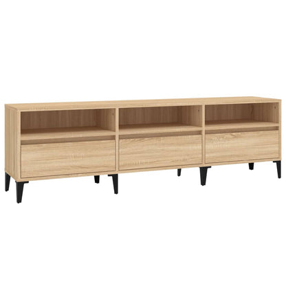 TV Cabinet Sonoma Oak 150x30x44.5 cm Engineered Wood