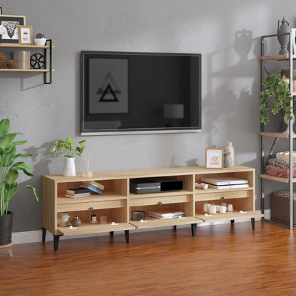 TV Cabinet Sonoma Oak 150x30x44.5 cm Engineered Wood
