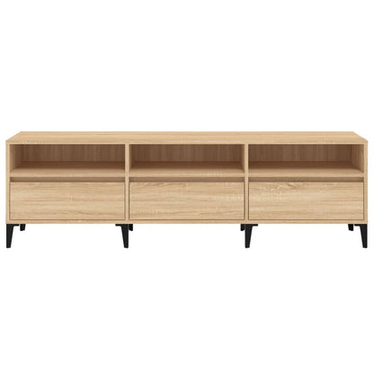 TV Cabinet Sonoma Oak 150x30x44.5 cm Engineered Wood