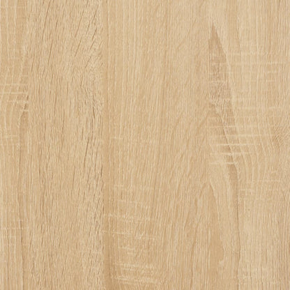 Record Cabinet Sonoma Oak 84.5x38x48 cm Engineered Wood