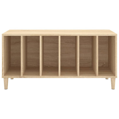 Record Cabinet Sonoma Oak 100x38x48 cm Engineered Wood