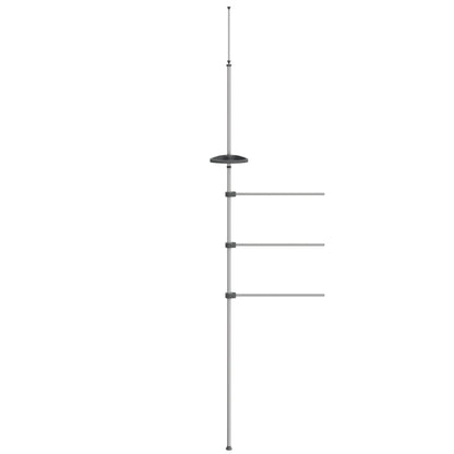Towel Rail 47x280 cm Aluminium